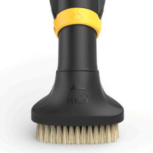 Escova Amarela: Furry Bristle Brush